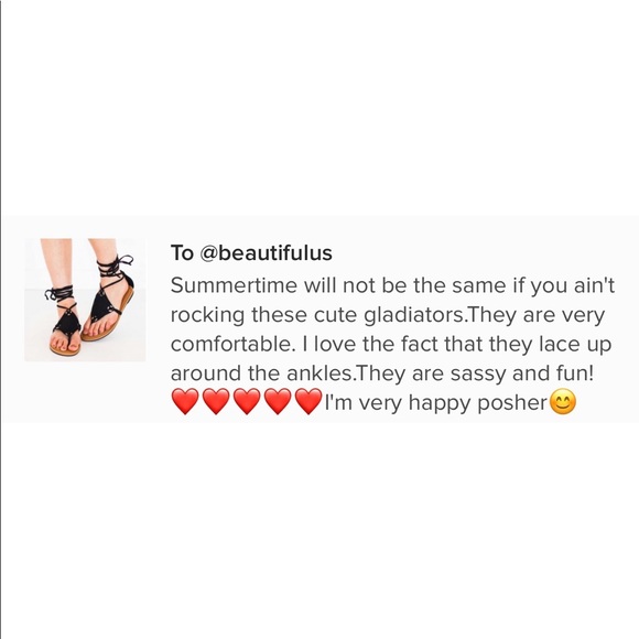 Boho Gladiator Lace Up Ankle Sandals - Picture 5 of 5